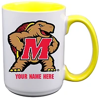 Maryland Terrapins 15oz. Personalized Ceramic Mug