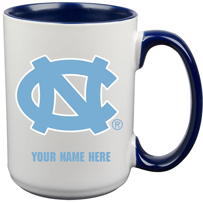 North Carolina Tar Heels 15oz. Personalized Ceramic Mug