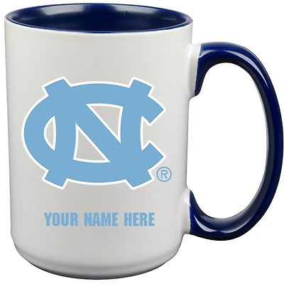North Carolina Tar Heels 15oz. Personalized Ceramic Mug