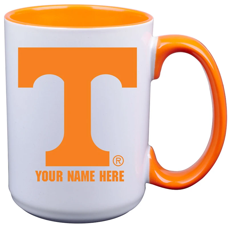 Tennessee Volunteers 15oz. Personalized Ceramic Mug
