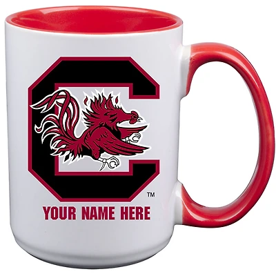 South Carolina Gamecocks 15oz. Personalized Ceramic Mug