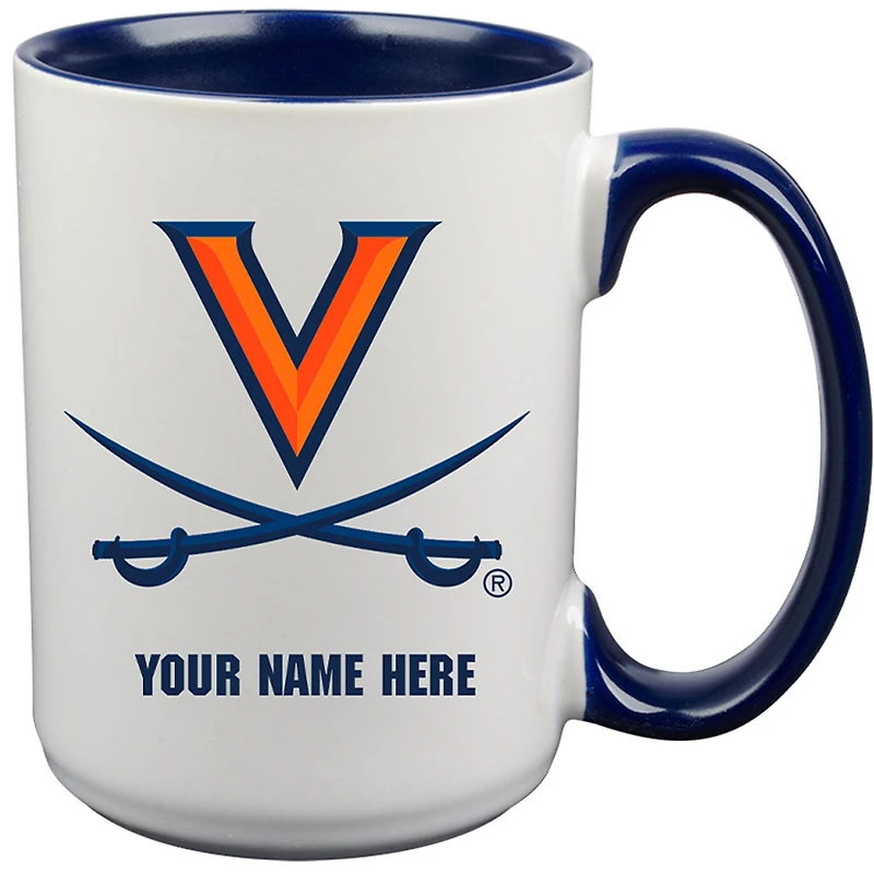 Virginia Cavaliers 15oz. Personalized Ceramic Mug