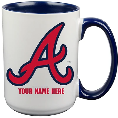 Atlanta Braves 15oz. Personalized Ceramic Mug