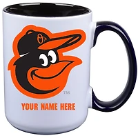 Baltimore Orioles 15oz. Personalized Ceramic Mug