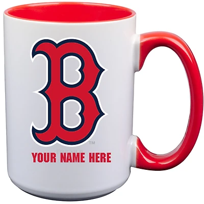 Boston Red Sox 15oz. Personalized Ceramic Mug