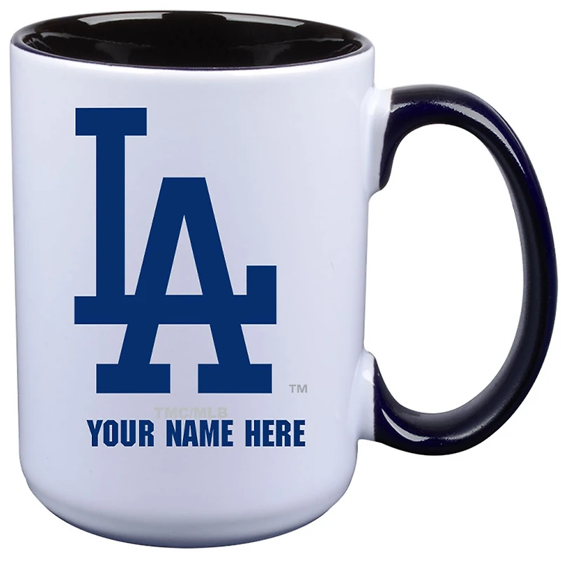 Los Angeles Dodgers 15oz. Personalized Ceramic Mug