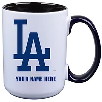 Los Angeles Dodgers 15oz. Personalized Ceramic Mug