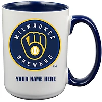 Milwaukee Brewers 15oz. Personalized Ceramic Mug