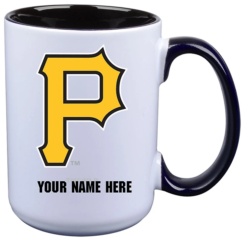 Pittsburgh Pirates 15oz. Personalized Ceramic Mug