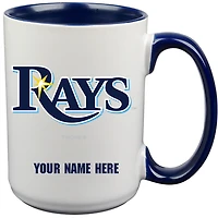 Tampa Bay Rays 15oz. Personalized Ceramic Mug