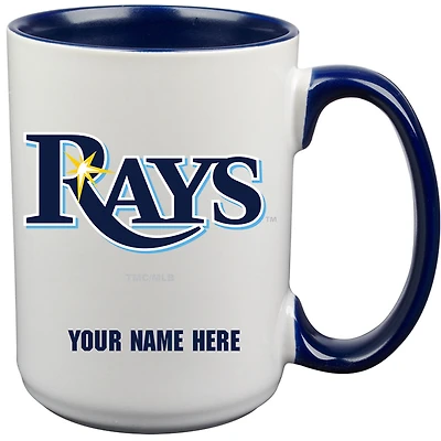 Tampa Bay Rays 15oz. Personalized Ceramic Mug