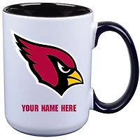 Arizona Cardinals 15oz. Personalized Ceramic Mug