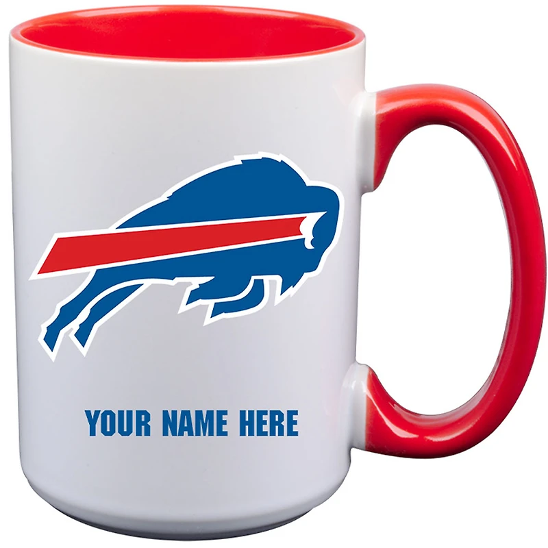 Buffalo Bills 15oz. Personalized Ceramic Mug