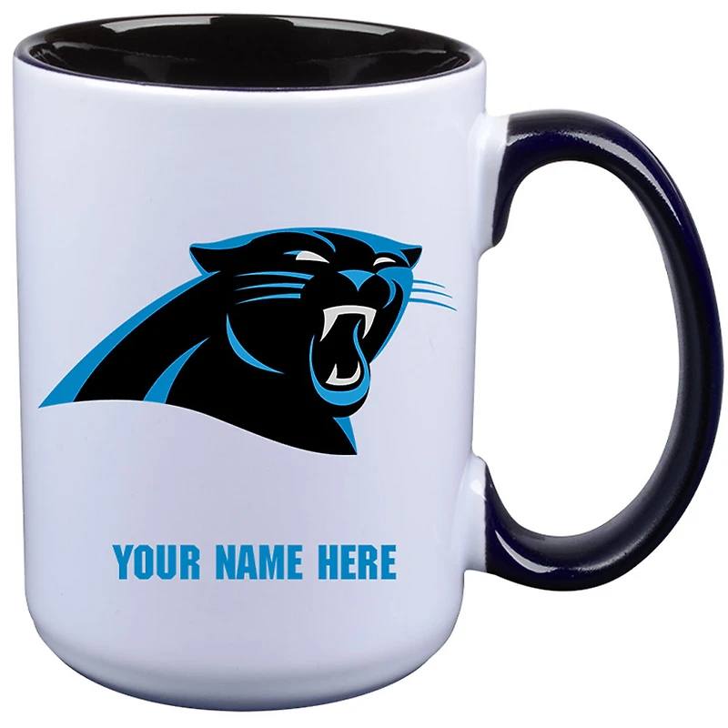 Carolina Panthers 15oz. Personalized Ceramic Mug
