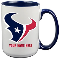 Houston Texans 15oz. Personalized Ceramic Mug