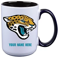 Jacksonville Jaguars 15oz. Personalized Ceramic Mug
