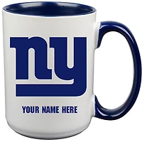 New York Giants 15oz. Personalized Ceramic Mug