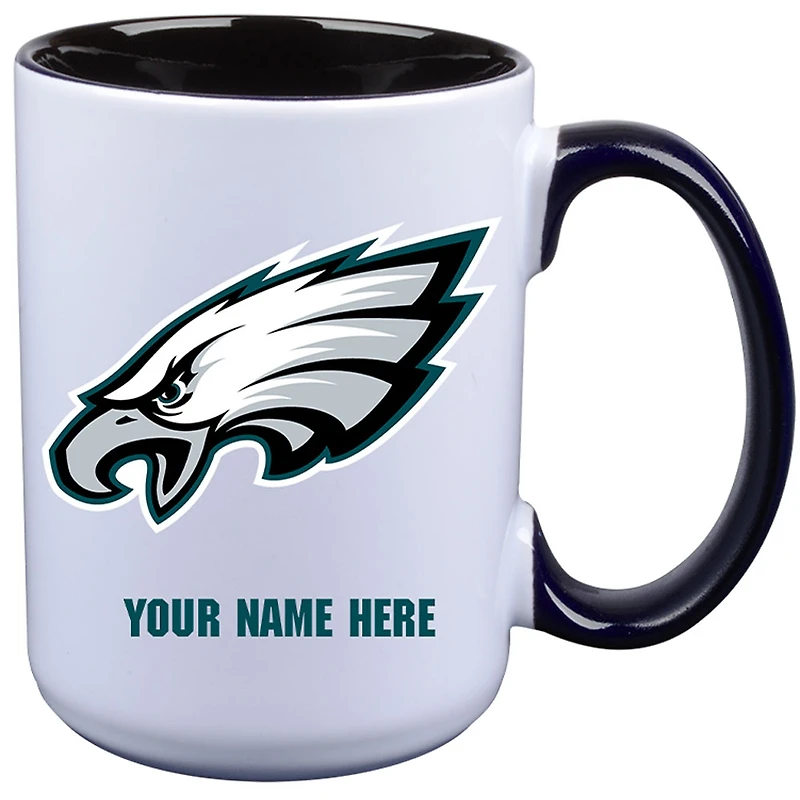 Philadelphia Eagles 15oz. Personalized Ceramic Mug