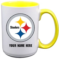 Pittsburgh Steelers 15oz. Personalized Ceramic Mug