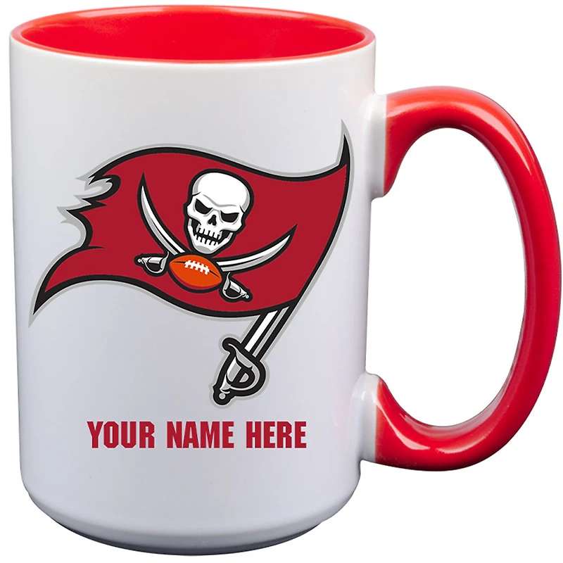 Tampa Bay Buccaneers 15oz. Personalized Ceramic Mug