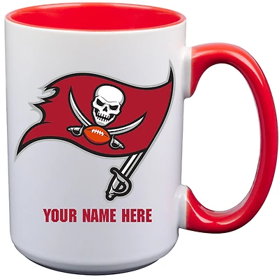 Tampa Bay Buccaneers 15oz. Personalized Ceramic Mug