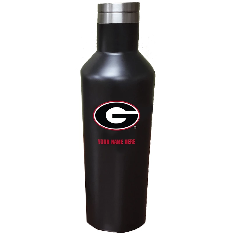 Georgia Bulldogs 17oz. Personalized Stainless Steel Infinity Bottle