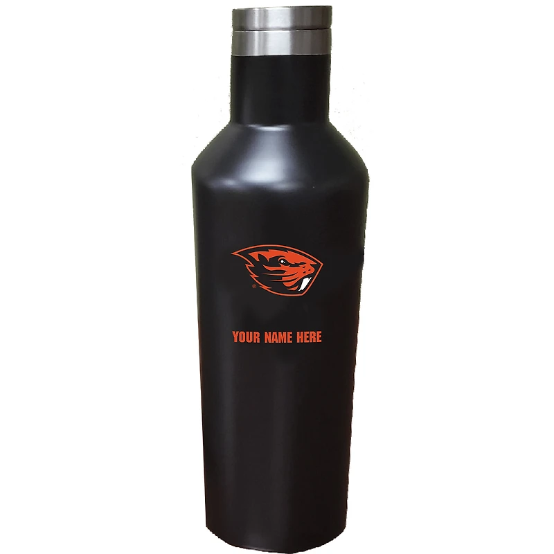 Oregon State Beavers 17oz. Personalized Stainless Steel Infinity Bottle
