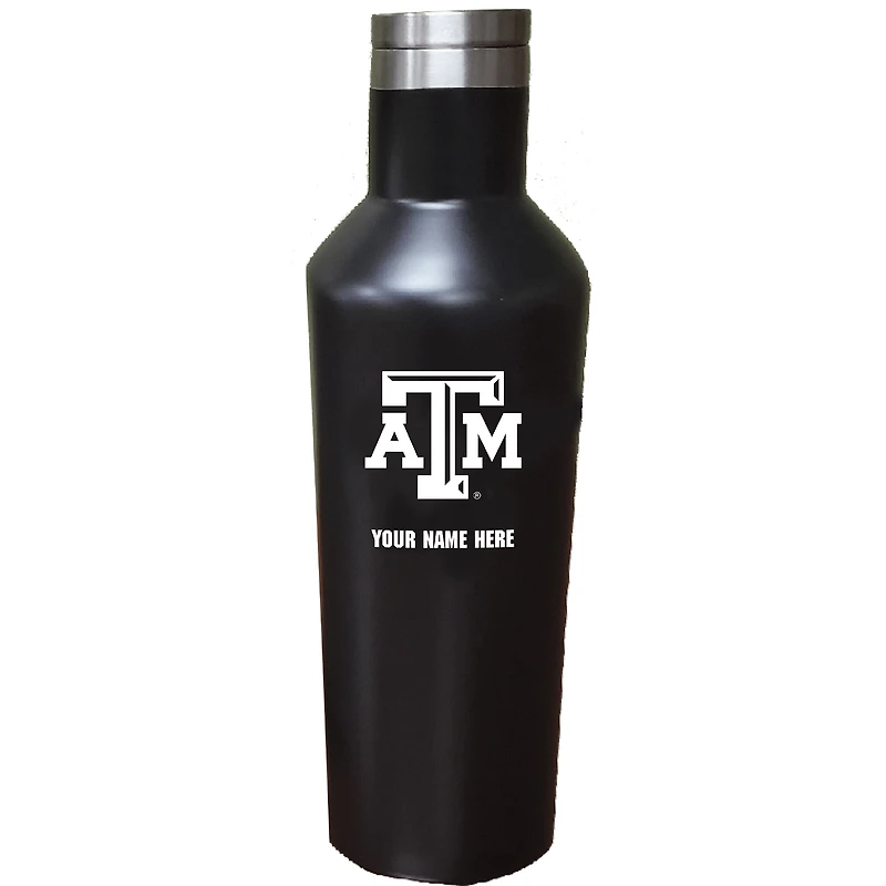 Texas A&M Aggies 17oz. Personalized Stainless Steel Infinity Bottle