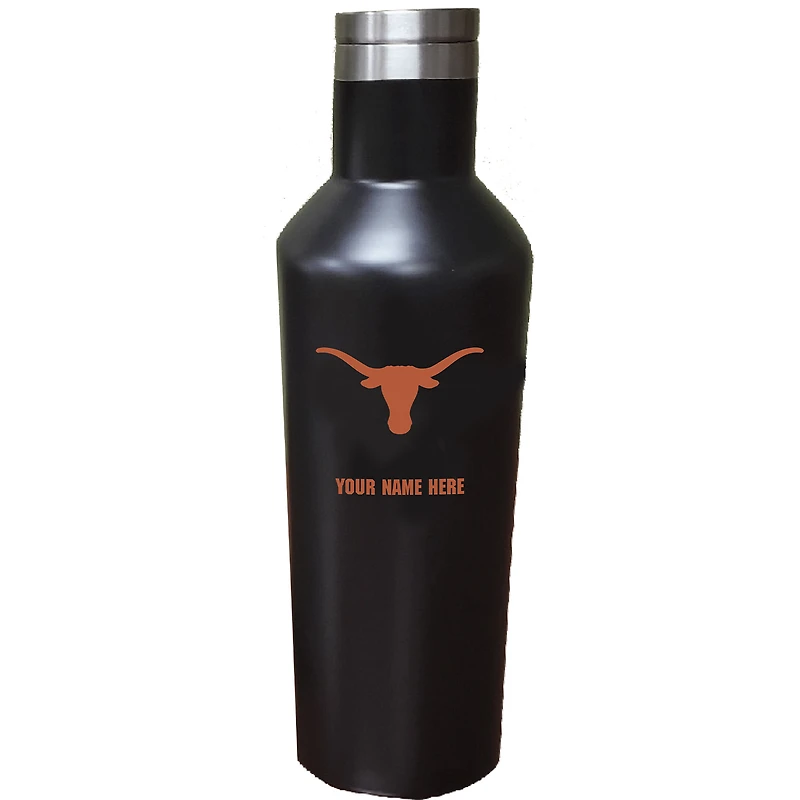 Texas Longhorns 17oz. Personalized Stainless Steel Infinity Bottle