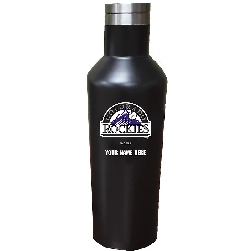 Colorado Rockies 17oz. Personalized Stainless Steel Infinity Bottle