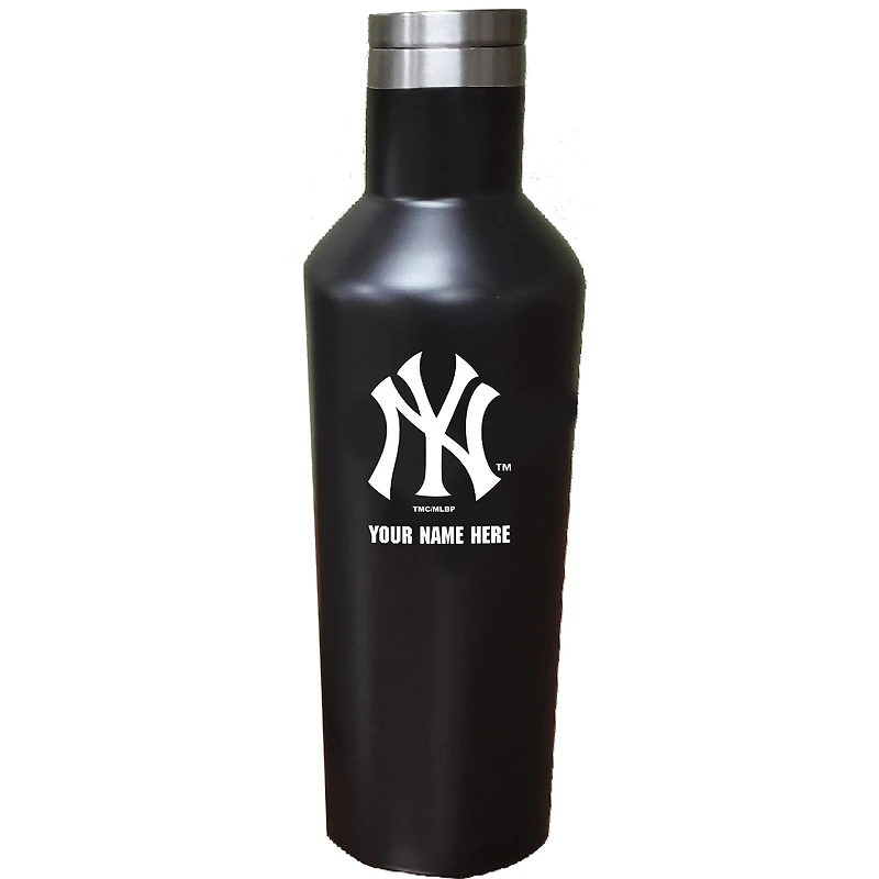New York Yankees 17oz. Personalized Stainless Steel Infinity Bottle