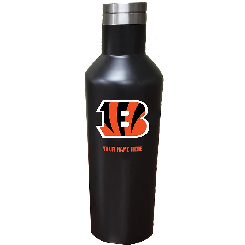 Cincinnati Bengals 17oz. Personalized Stainless Steel Infinity Bottle