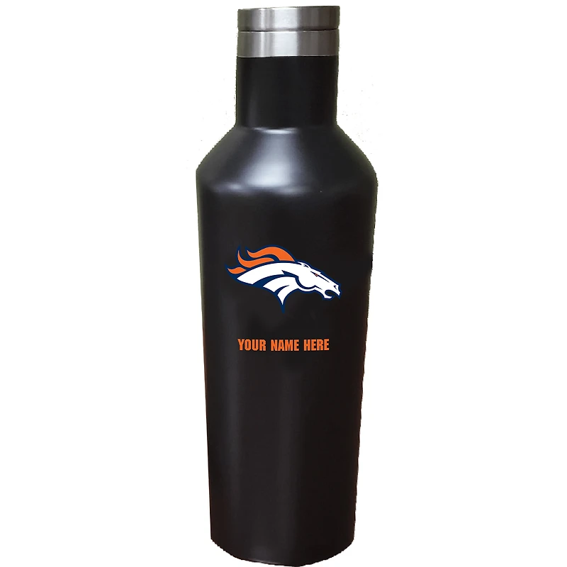 Denver Broncos 17oz. Personalized Stainless Steel Infinity Bottle