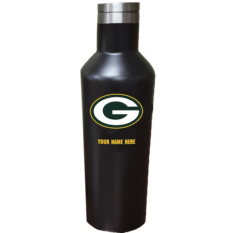 Green Bay Packers 17oz. Personalized Stainless Steel Infinity Bottle