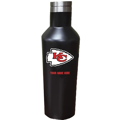 Kansas City Chiefs 17oz. Personalized Stainless Steel Infinity Bottle