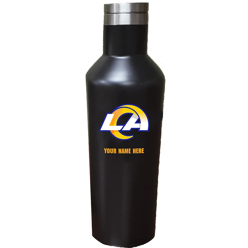Los Angeles Rams 17oz. Personalized Stainless Steel Infinity Bottle