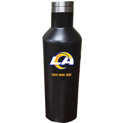Los Angeles Rams 17oz. Personalized Stainless Steel Infinity Bottle