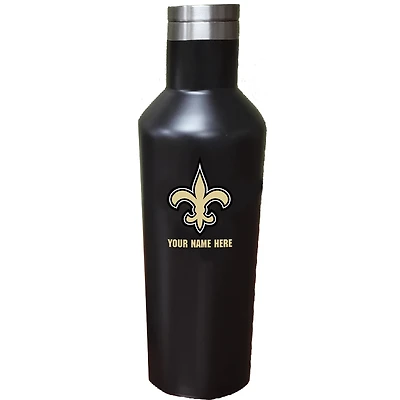 New Orleans Saints 17oz. Personalized Stainless Steel Infinity Bottle