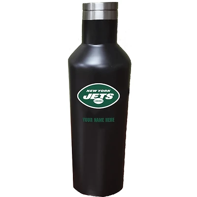 New York Jets 17oz. Personalized Stainless Steel Infinity Bottle