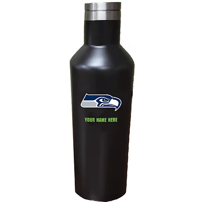 Seattle Seahawks 17oz. Personalized Stainless Steel Infinity Bottle