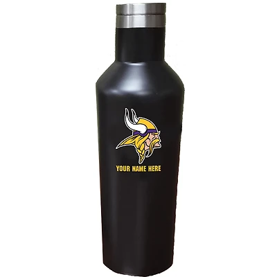 Minnesota Vikings 17oz. Personalized Stainless Steel Infinity Bottle
