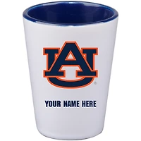 Auburn Tigers 2oz. Personalized Ceramic Shot Glass