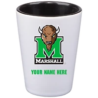 Marshall Thundering Herd 2oz. Personalized Ceramic Shot Glass