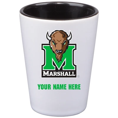 Marshall Thundering Herd 2oz. Personalized Ceramic Shot Glass
