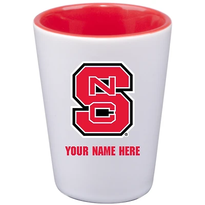 NC State Wolfpack 2oz. Personalized Ceramic Shot Glass