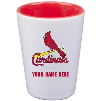 St. Louis Cardinals 2oz. Personalized Ceramic Shot Glass