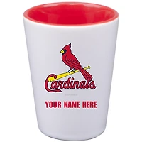 St. Louis Cardinals 2oz. Personalized Ceramic Shot Glass