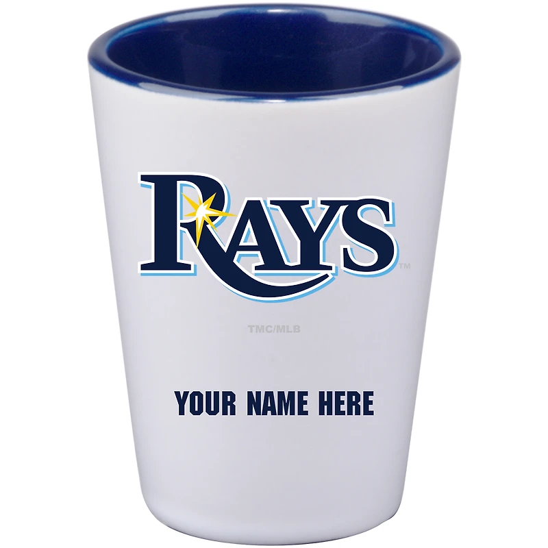 Tampa Bay Rays 2oz. Personalized Ceramic Shot Glass