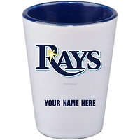 Tampa Bay Rays 2oz. Personalized Ceramic Shot Glass