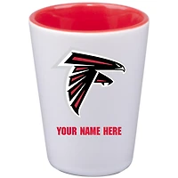 Atlanta Falcons 2oz. Personalized Ceramic Shot Glass